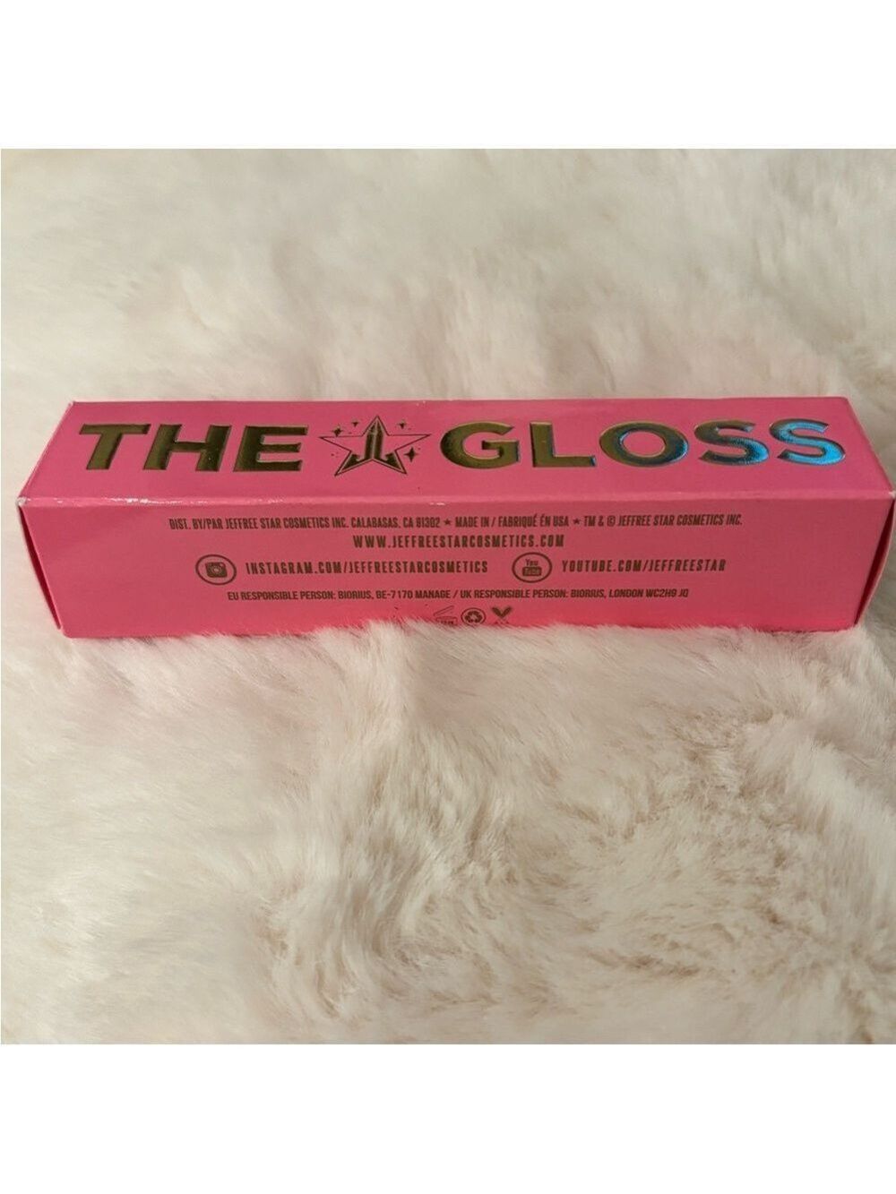 Jeffree Star THE GLOSS "Sequin Glass" lip gloss